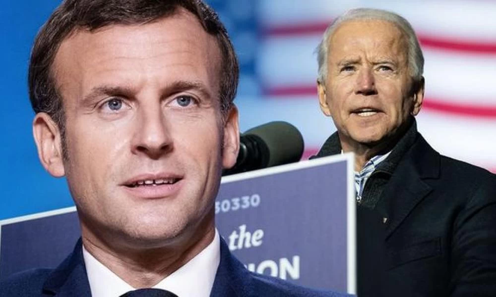 Τηλεφωνική επικοινωνία Μακρόν-Μπάιντεν: Αναθέρμανση σχέσης ΝΑΤΟ-ΕΕ